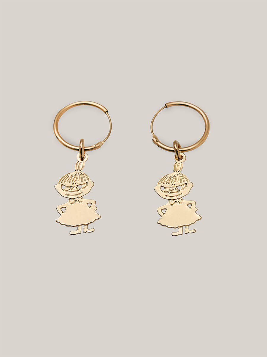 Moomin x MALAIKARAISS - Little My Hoop Earring