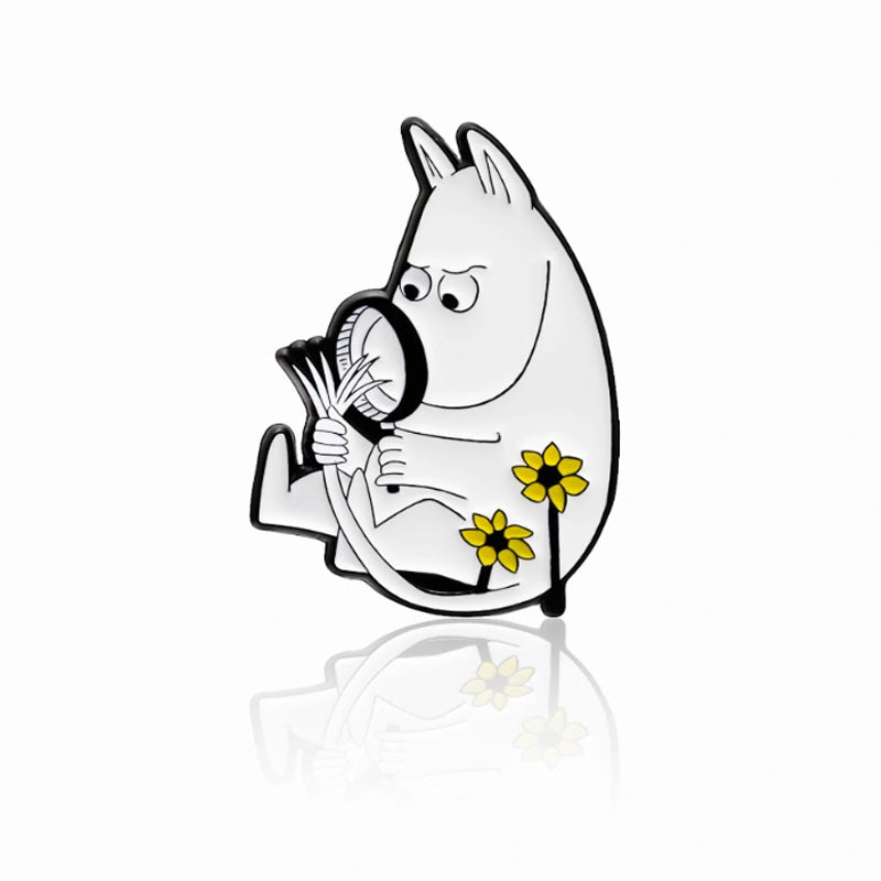 Moomin Enamel Pin Badge - Moomin Investigatng