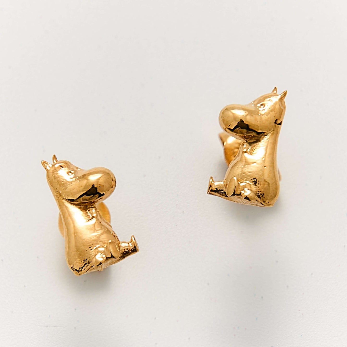 Moomin Stud Earrings (18ct Gold Vermeil)