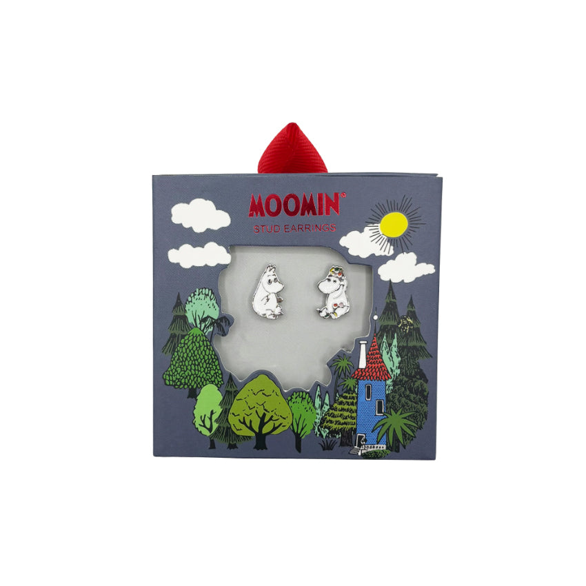 Moomin and Snorkamiden Stud Earrings