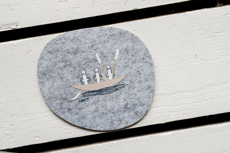 Moomin Sailors Felt Coasters - Set of 4