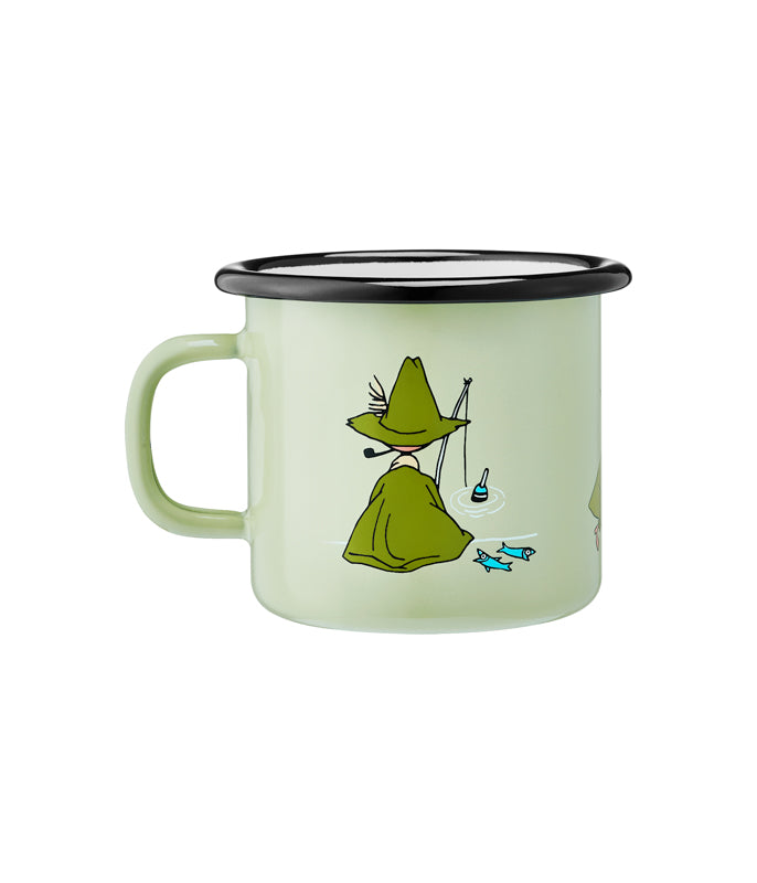 Moomin Enamel Mug - Snufkin (2.5dl)