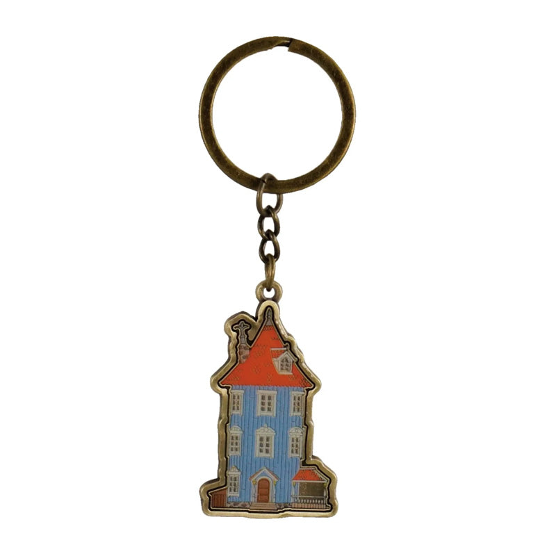 Moominhouse Metal Keyring