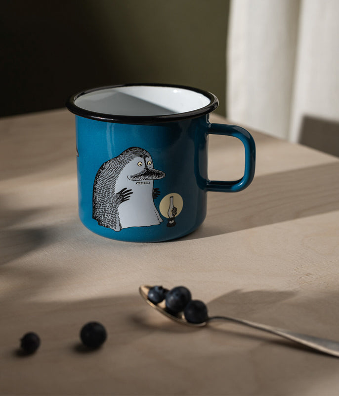 Moomin Enamel Mug - The Groke (5.5dl)