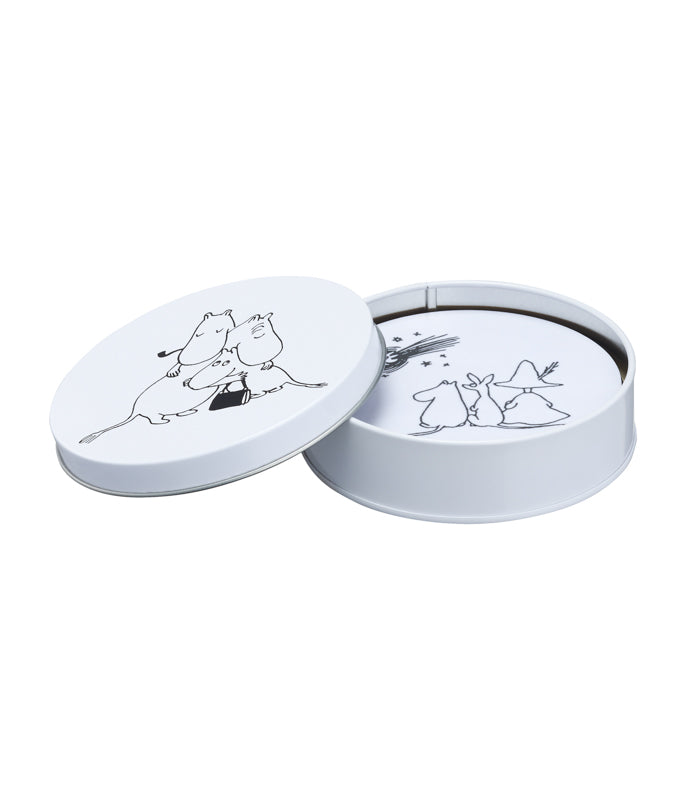 Moomin Coaster - Moomin 80 4pcs in Tin