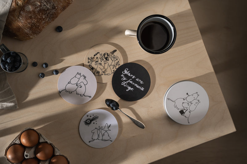 Moomin Coaster - Moomin 80 4pcs in Tin
