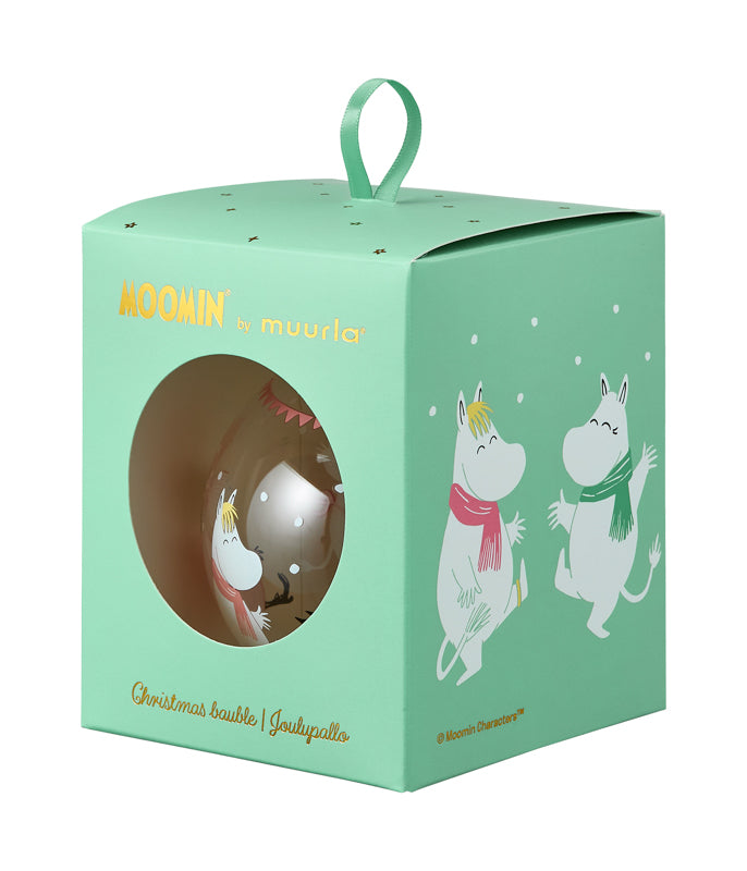 Moomin Christmas Bauble - Festive Spirits (9cm)