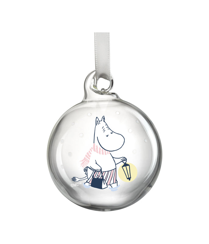 Moomin Christmas Baubles - Let it Snow Set of 4