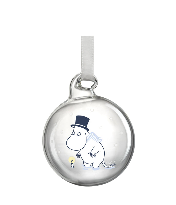 Moomin Christmas Baubles - Let it Snow Set of 4
