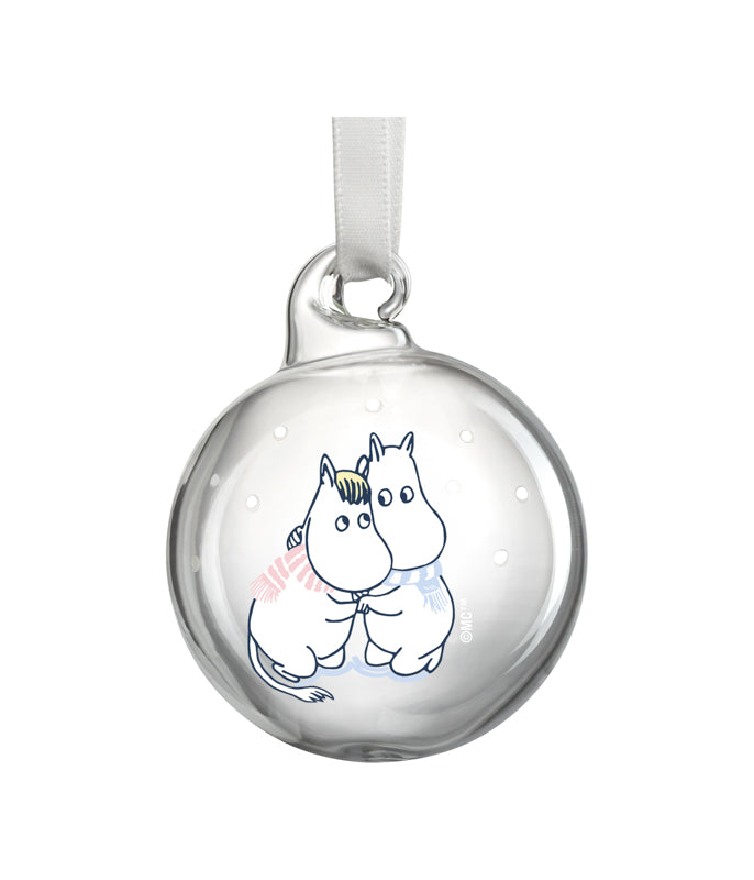 Moomin Christmas Baubles - Let it Snow Set of 4