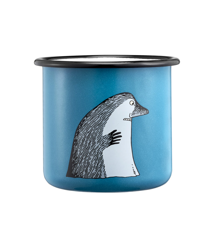 Moomin Enamel Mug - The Groke (5.5dl)