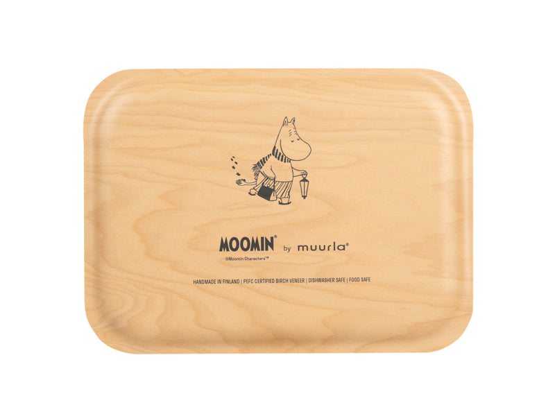 Moomin Tray - Let it Snow 20x27cm