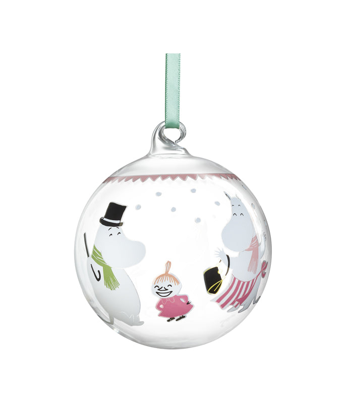 Moomin Christmas Bauble - Festive Spirits (9cm)