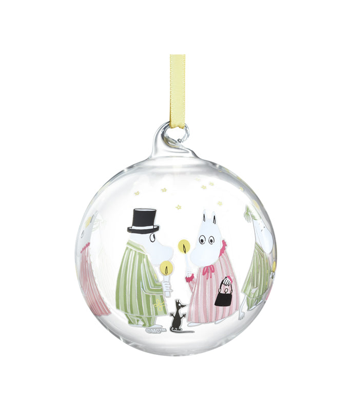 Moomin Christmas Bauble - Pyjamas (9cm)