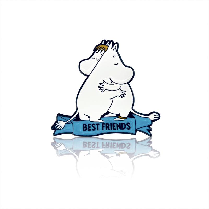Moomin Enamel Pin Badge - Best Friends