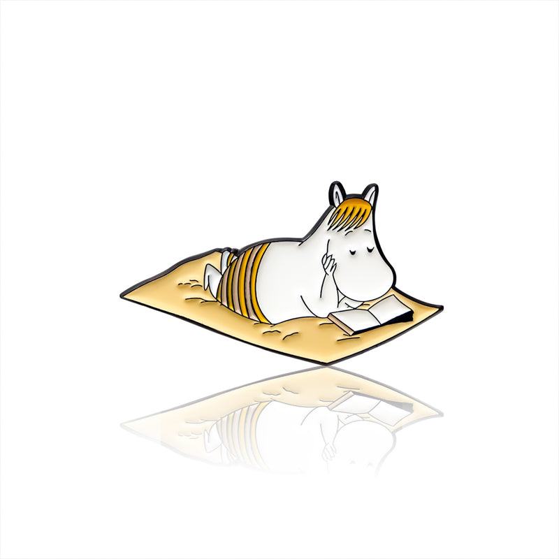 Moomin Enamel Pin Badge - Snorkmaiden on the Beach