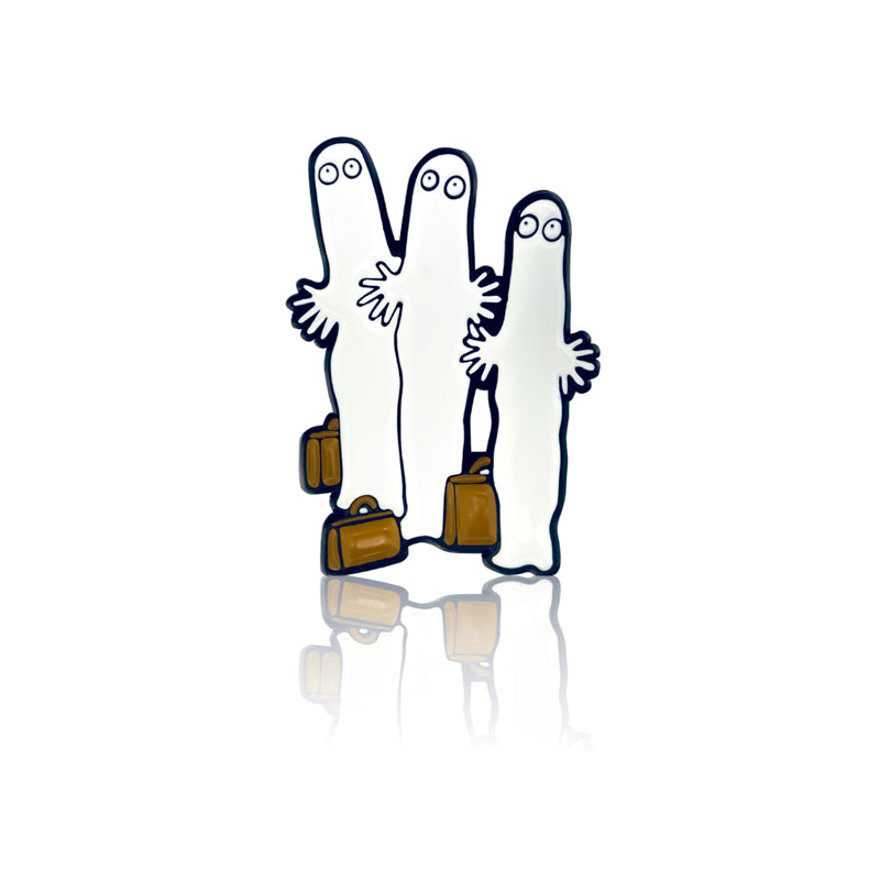 Moomin Enamel Pin Badge - Hattifatteners