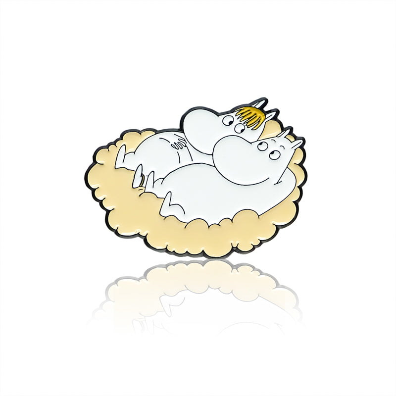 Moomin Enamel Pin Badge - On a Cloud