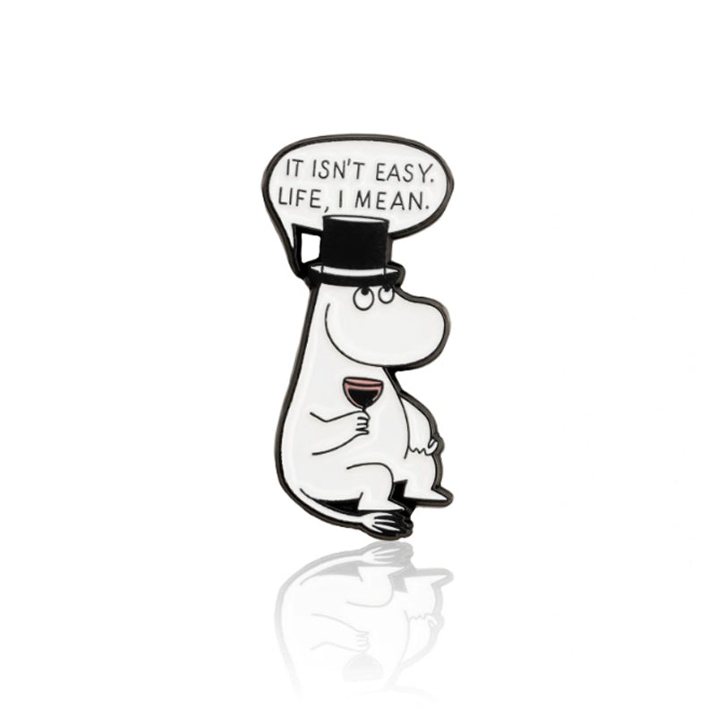 Moomin Enamel Pin Badge - Moominpapa Conclusion