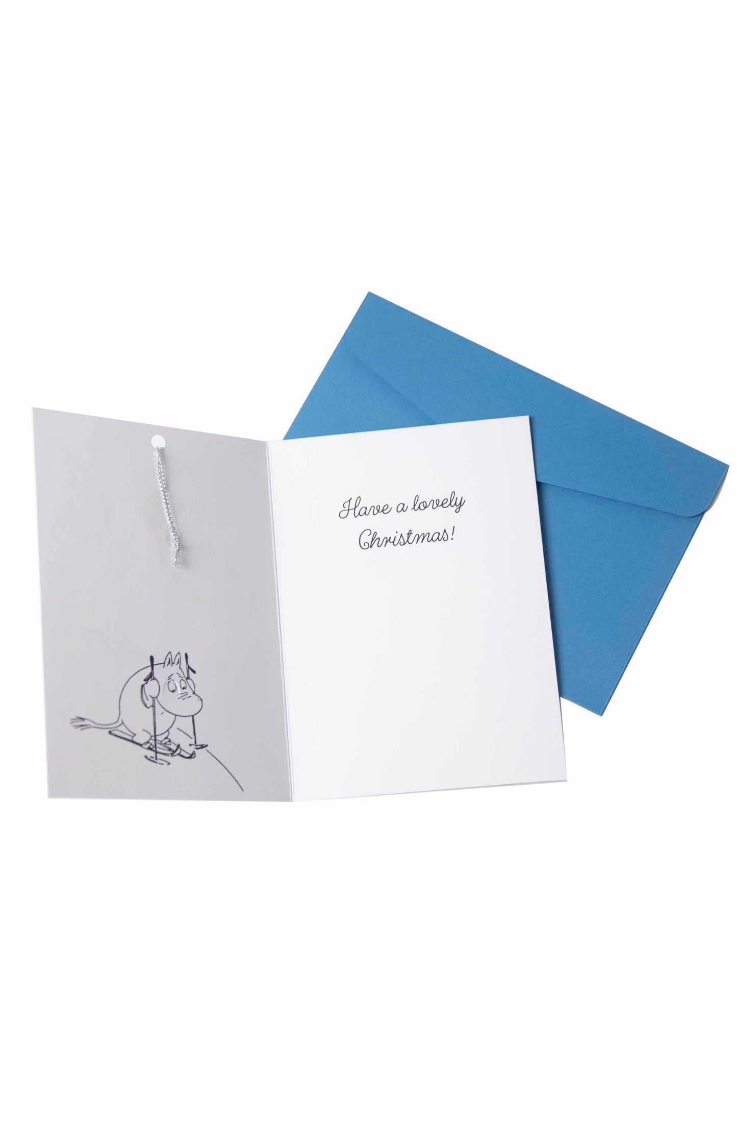 Christmas Card with metal Deco - LM