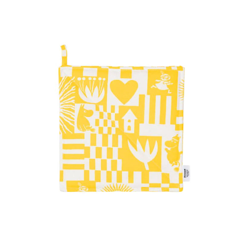 Moomin Pot Holder - Party, Yellow