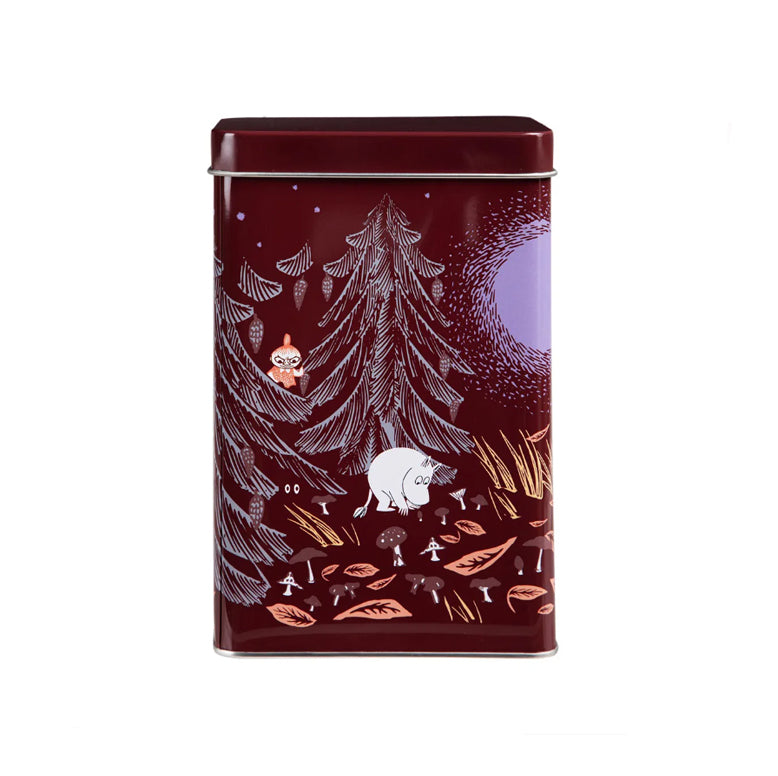 Moomin Primeval Forest Coffee Tin (Red)