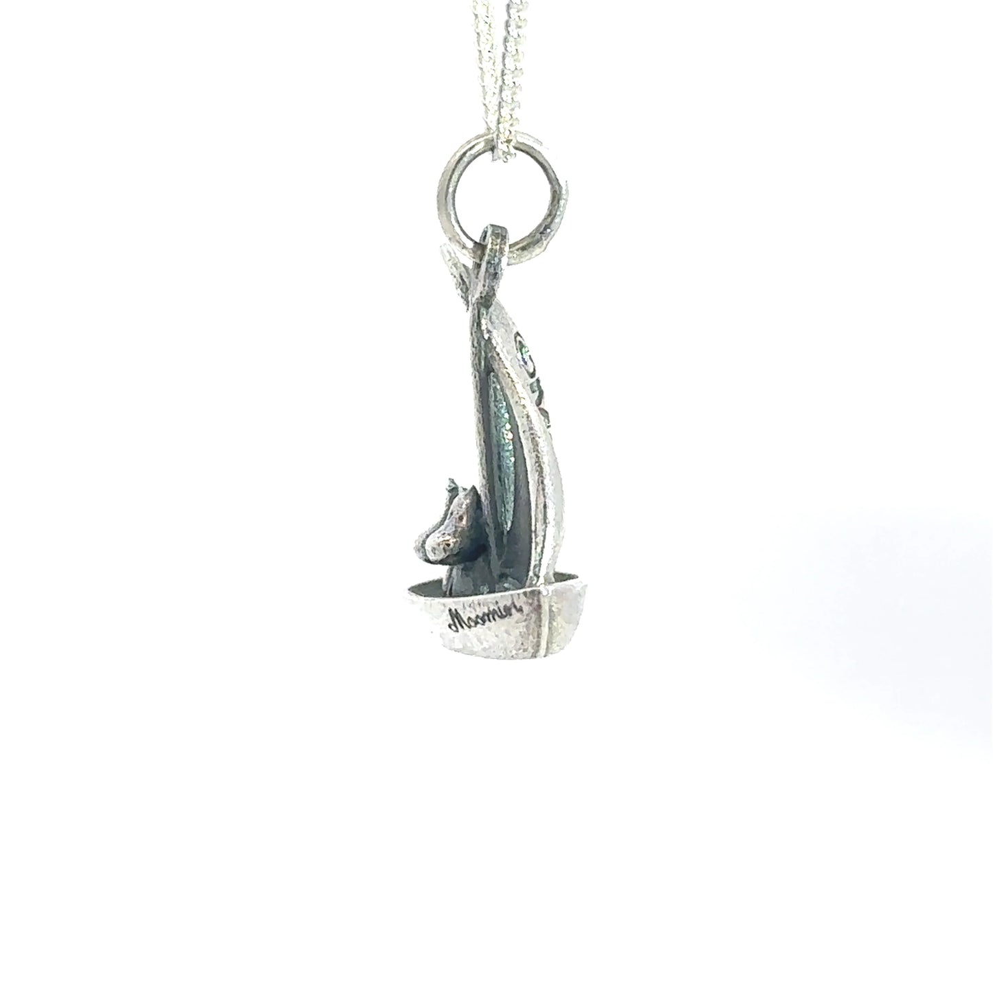 Moomins Sailing Boat Necklace (Sterling Silver)