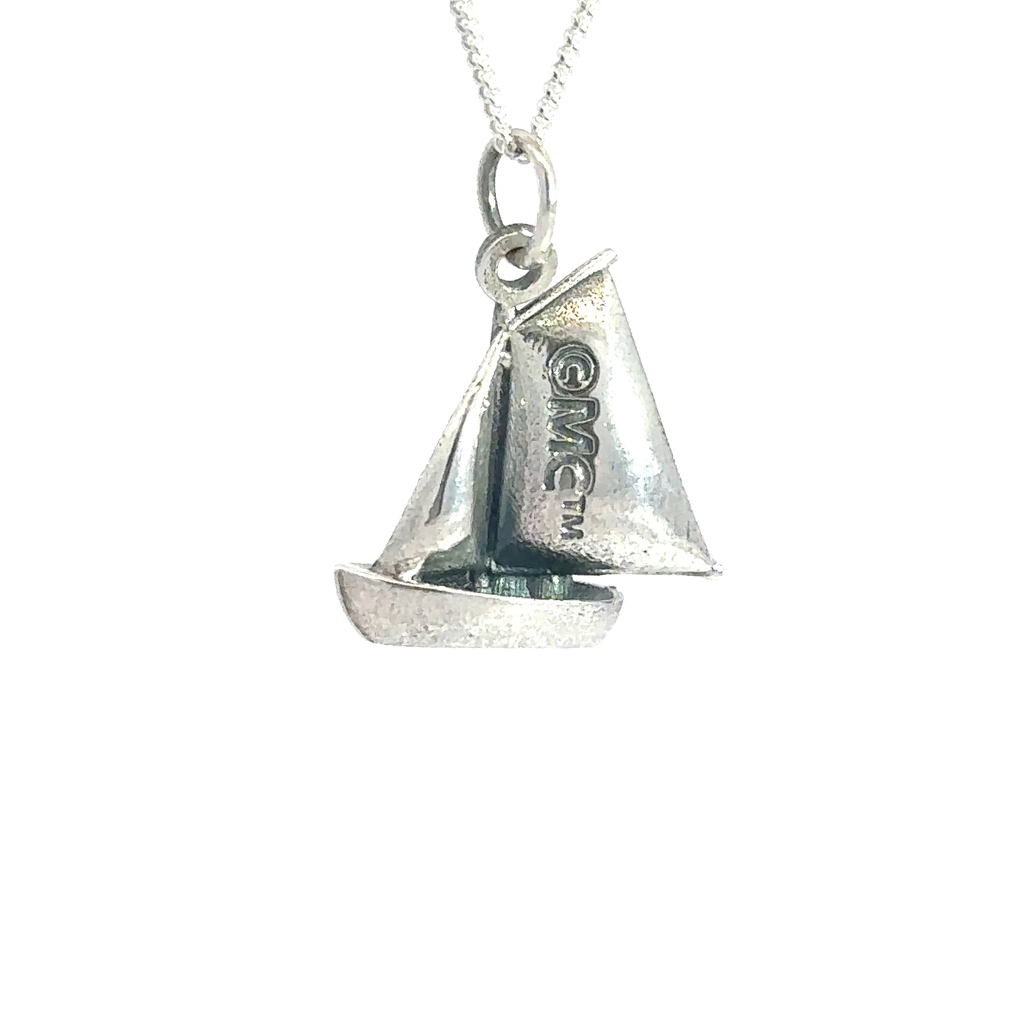 Moomins Sailing Boat Necklace (Sterling Silver)