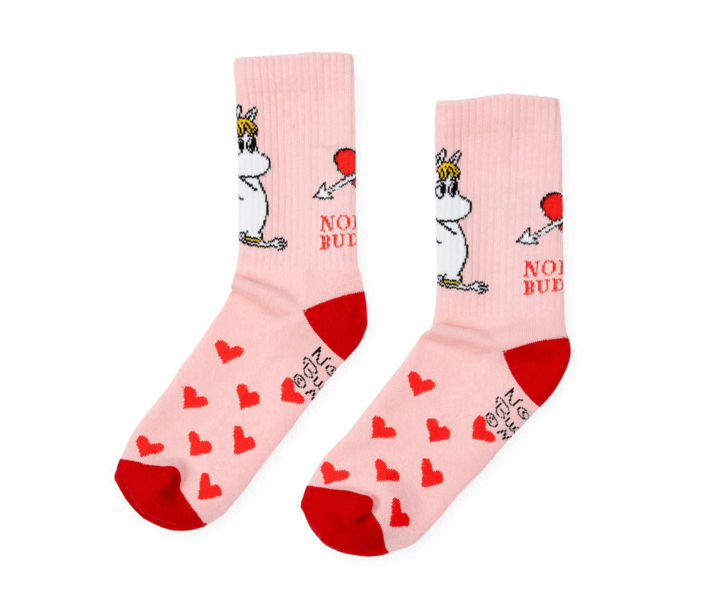 Moomin Retro Ladies Socks - Snorkmaiden Heart and Arrow