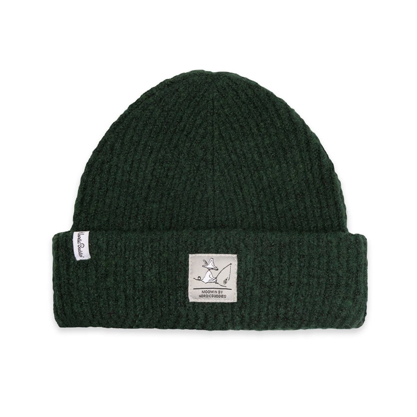 Moomin Adult Beanie Hat - Snufkin Green