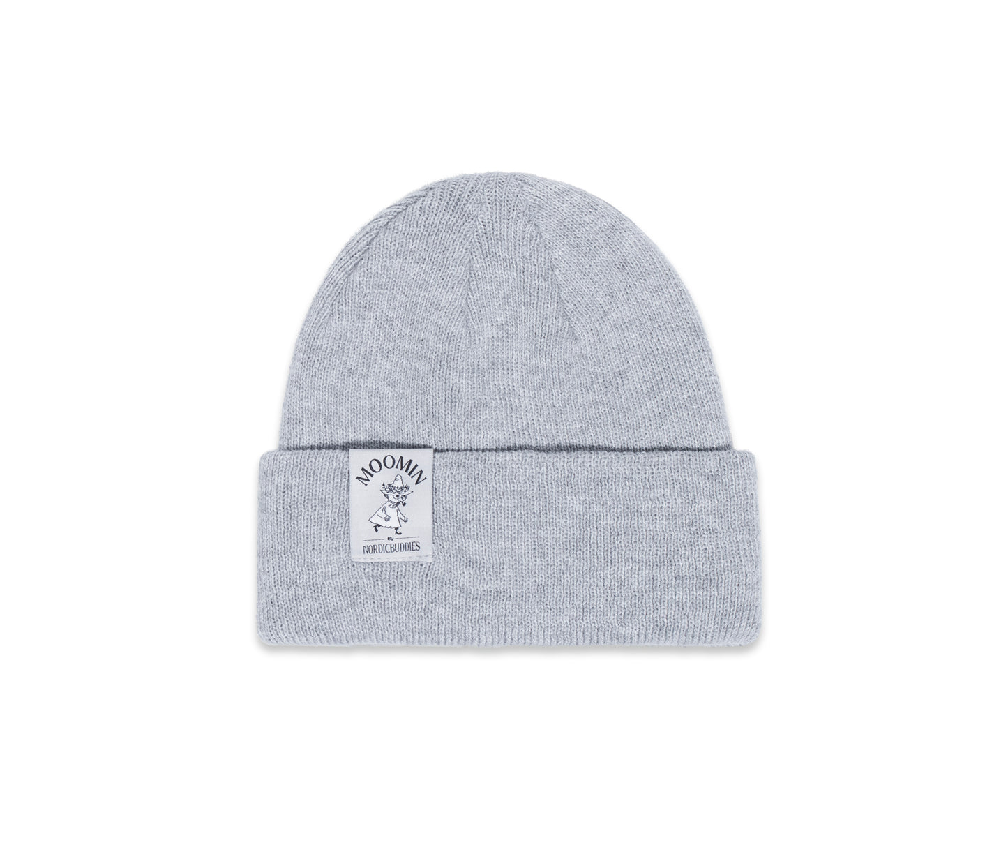 Moomin Adult Beanie Hat - Snufkin Grey