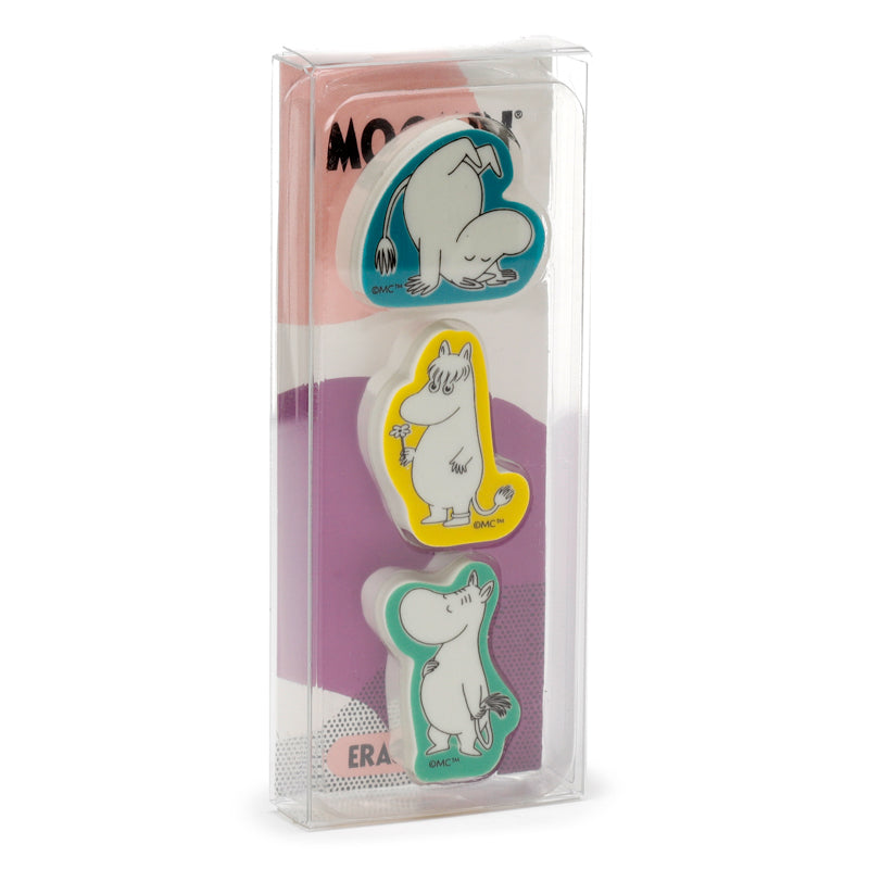 Moomin Eraser Set