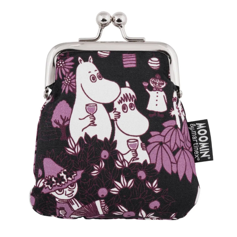 Moomin Purse - Sanna, Party Moments (Plum)
