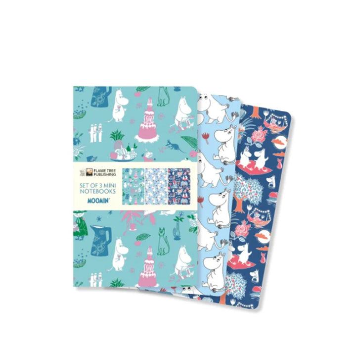 Moomin Classics Set Of 3 Mini Notebooks
