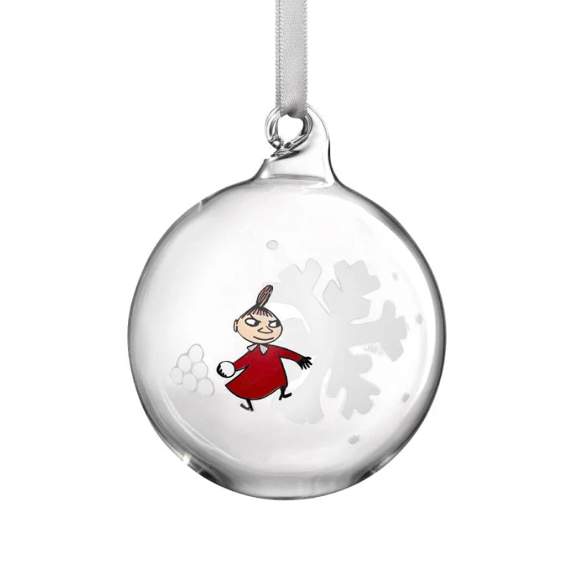 Moomin Christmas Bauble - Snowflake (7cm)