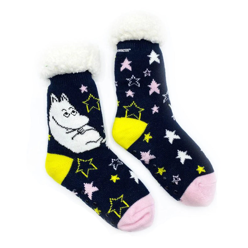Moomin Slipper Socks With Star Design