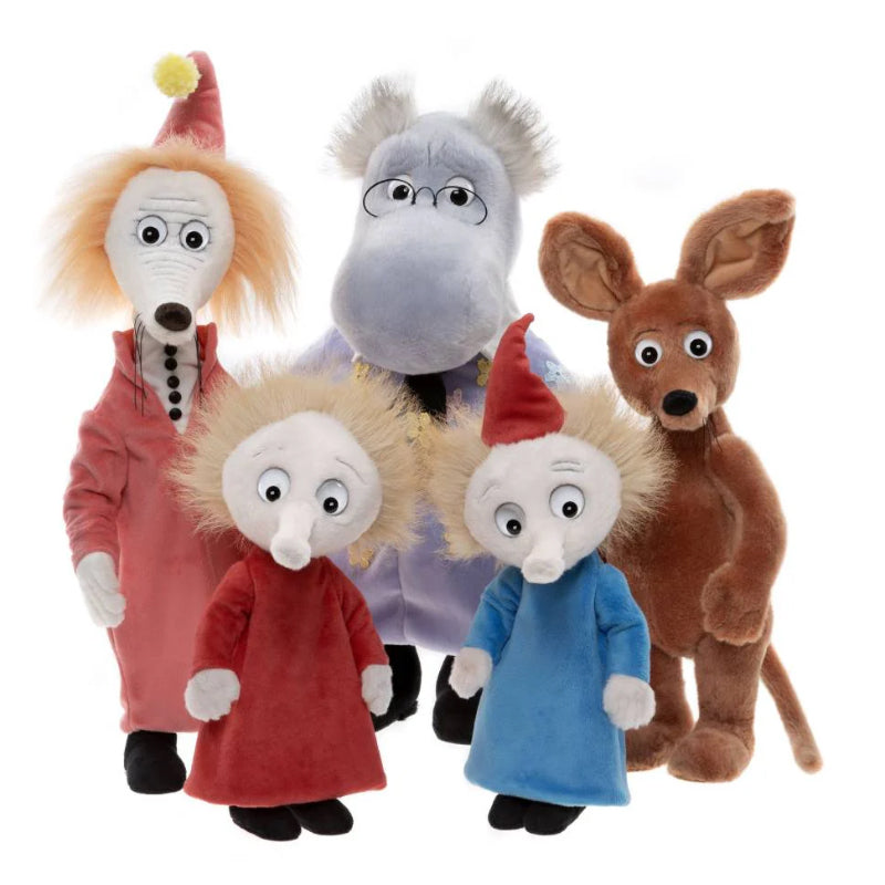 Thingumy & Bob - Moomin by Charlie Bear