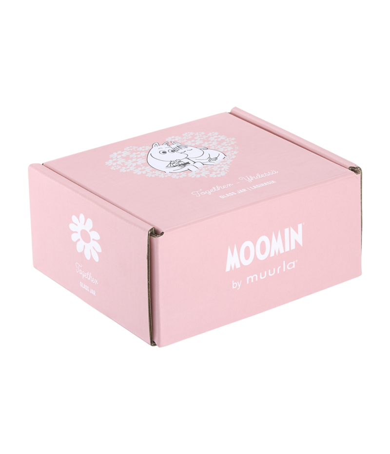 Moomin Glass Jar Together