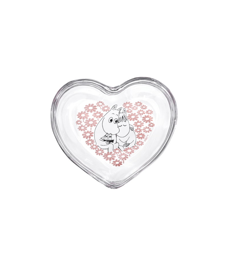 Moomin Glass Jar Together