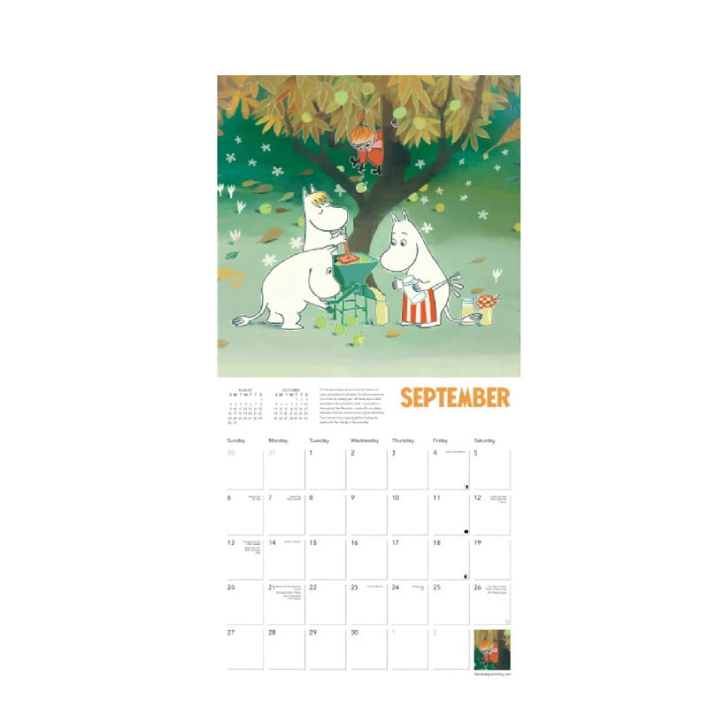 Moomin Wall Calendar 2026
