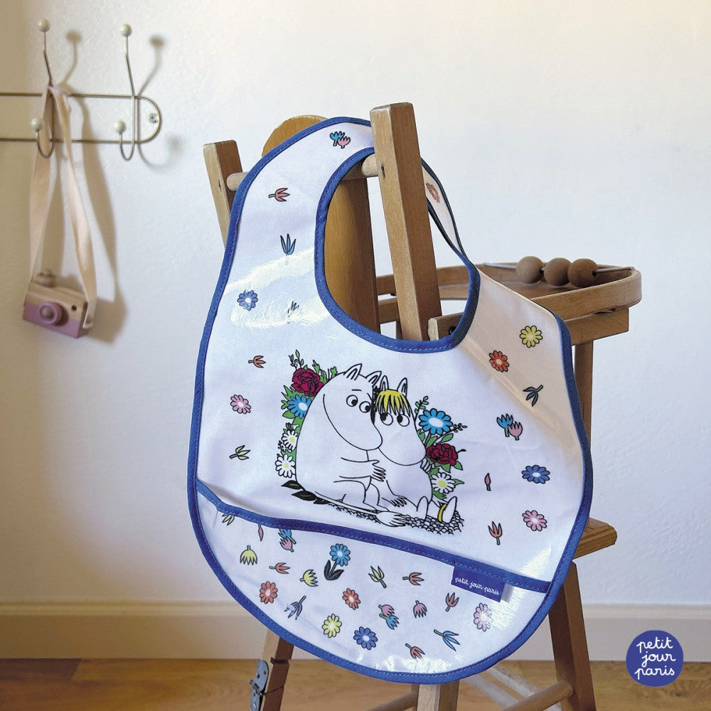 Moomin Coated Cotton Bib