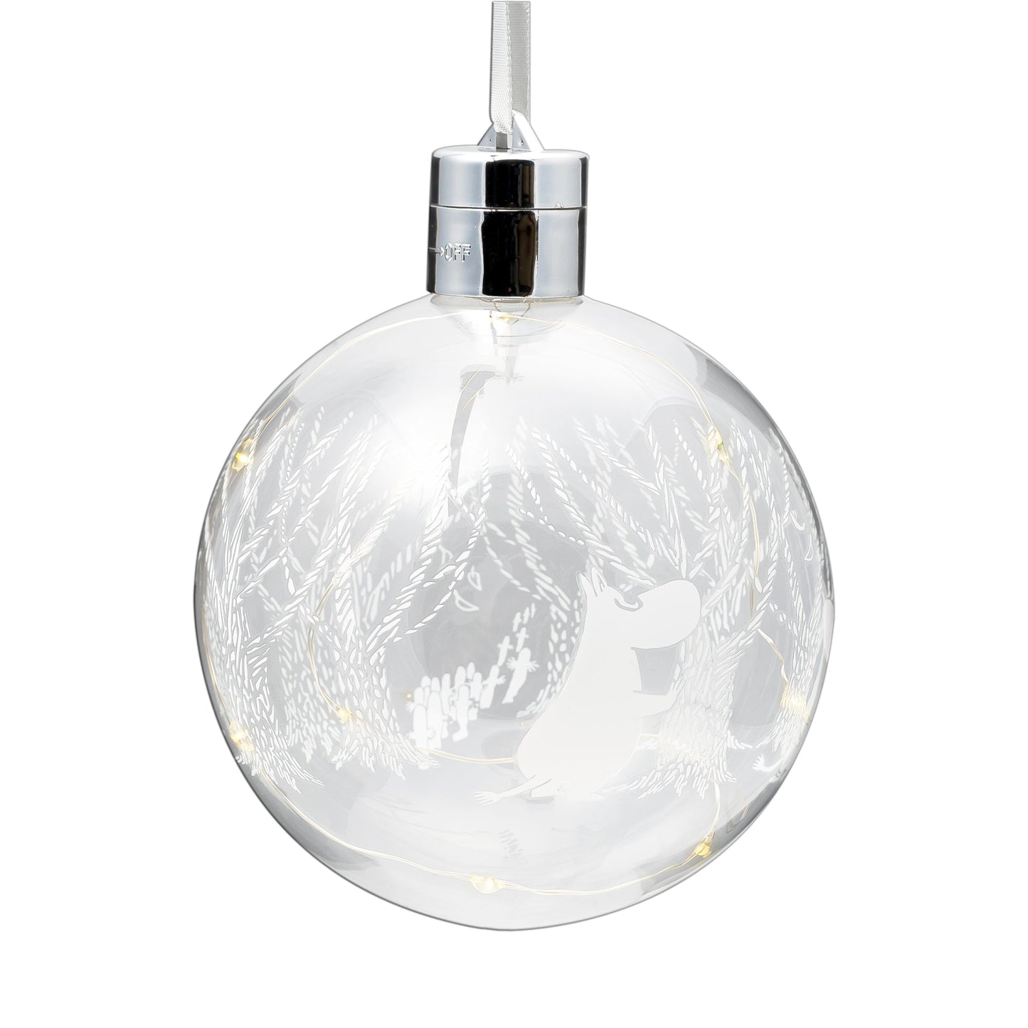 Moomin Christmas Bauble - LED Decoration Ball