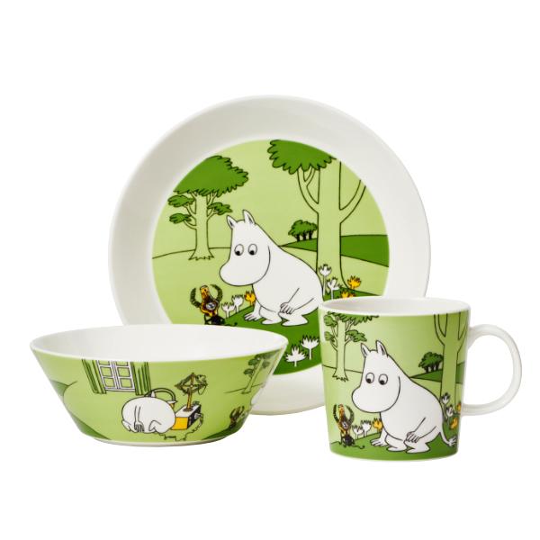 Moomin Bowl - Moomintroll Grass Green (2019-)