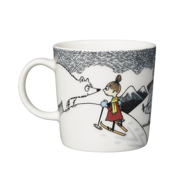 Moomin Mug 2014 - Skiing with Mr Brisk back