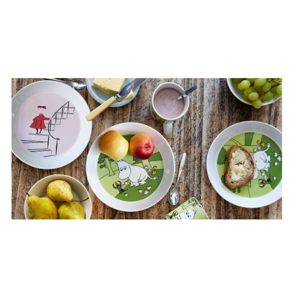 Moomin Plate - Moomintroll Grass Green (2019-)