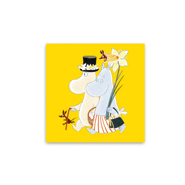 Moomin Paper Napkins - Easter Yellow