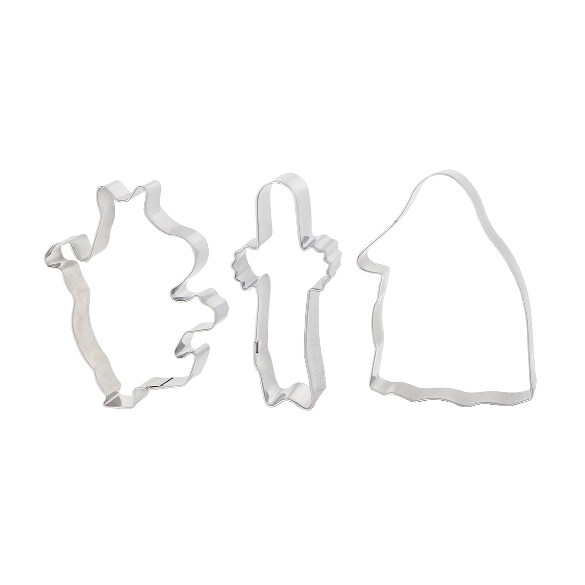 Moomin Cookie Cutter Set - Moomintroll, Hattifattener and Groke