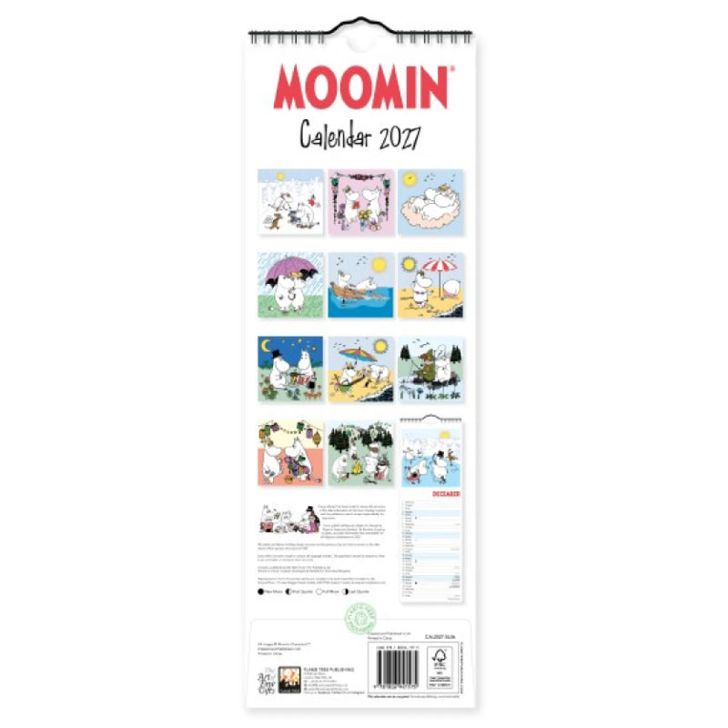 Moomin Slim Calendar 2027