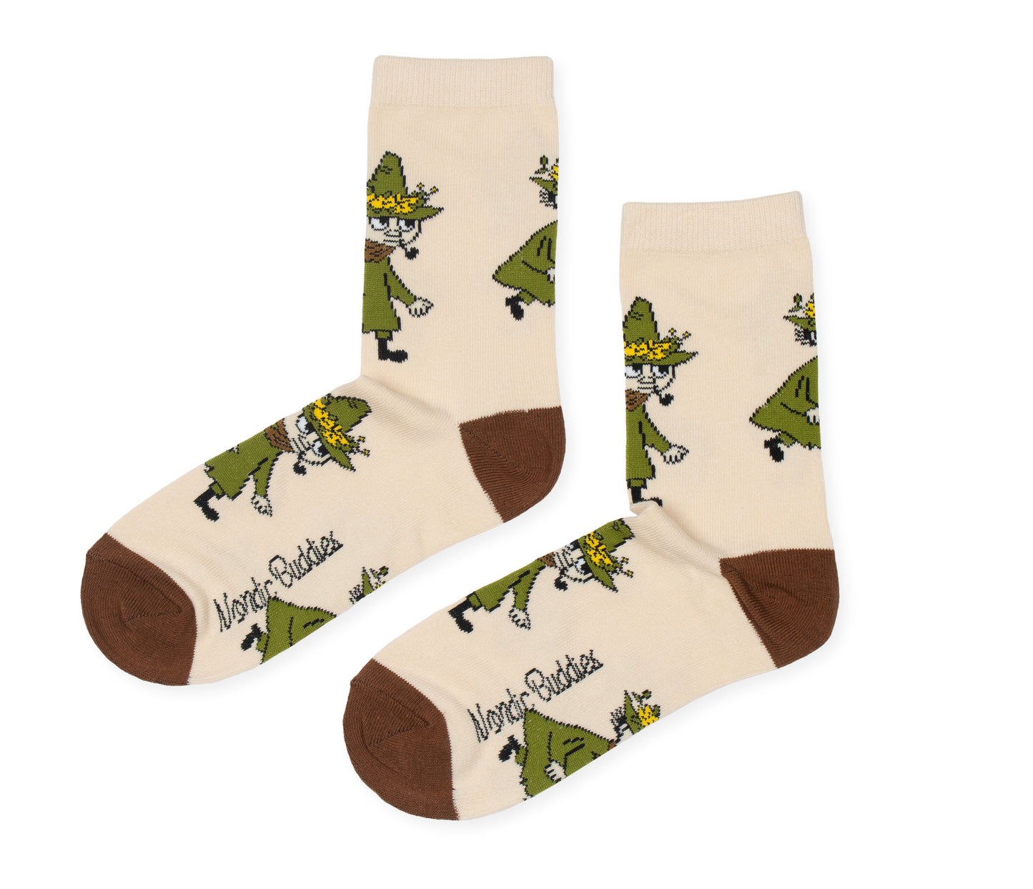 Moomin Ladies Socks - Snufkin Beige/Brown