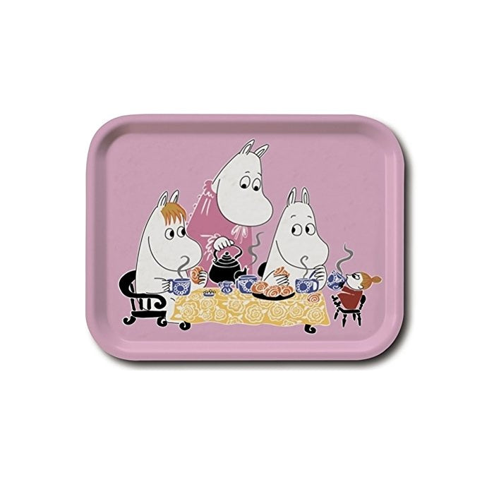 Moomin Tray - Tea Party Pink (20x27cm)